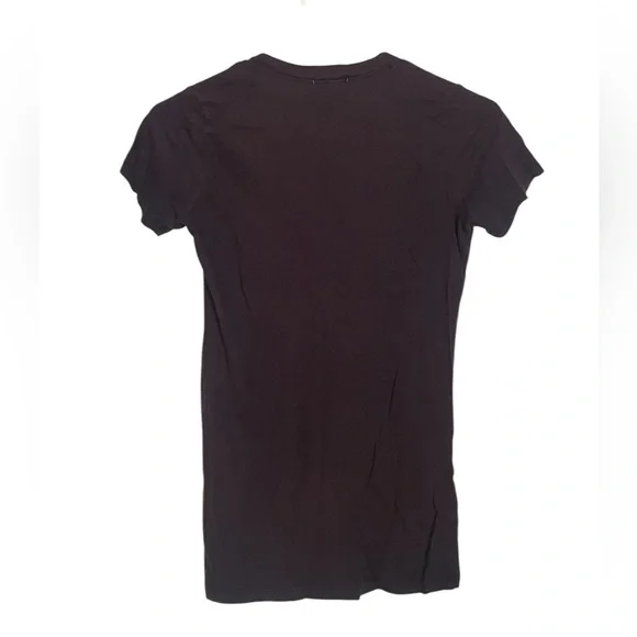 Hot Topic vintage ribcage vneck T-shirt size S - Picture 3 of 4